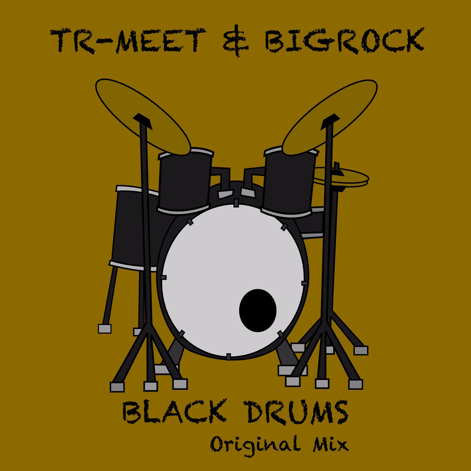 Tr-Meet BigRock - Black Drums (Original Mix)VIP